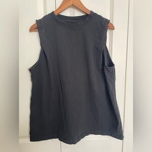 lululemon athletica Black Muscle Tee